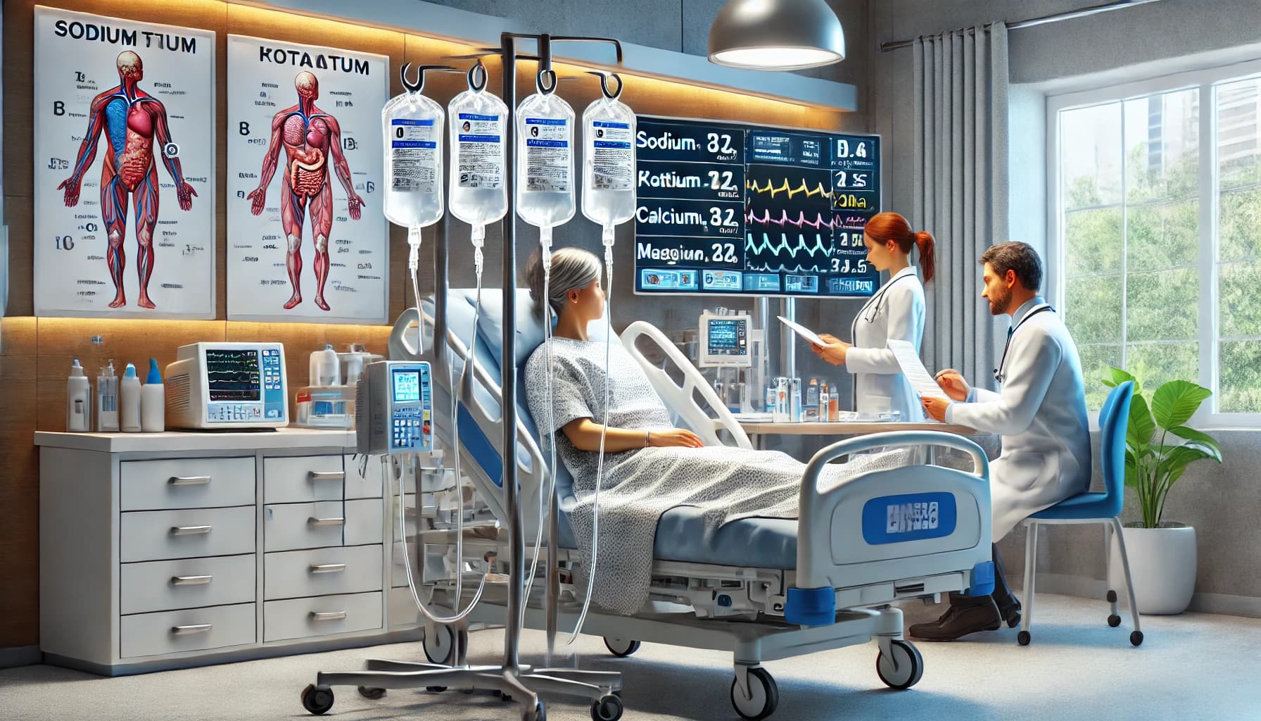 Điều trị rối loạn nước điện giải